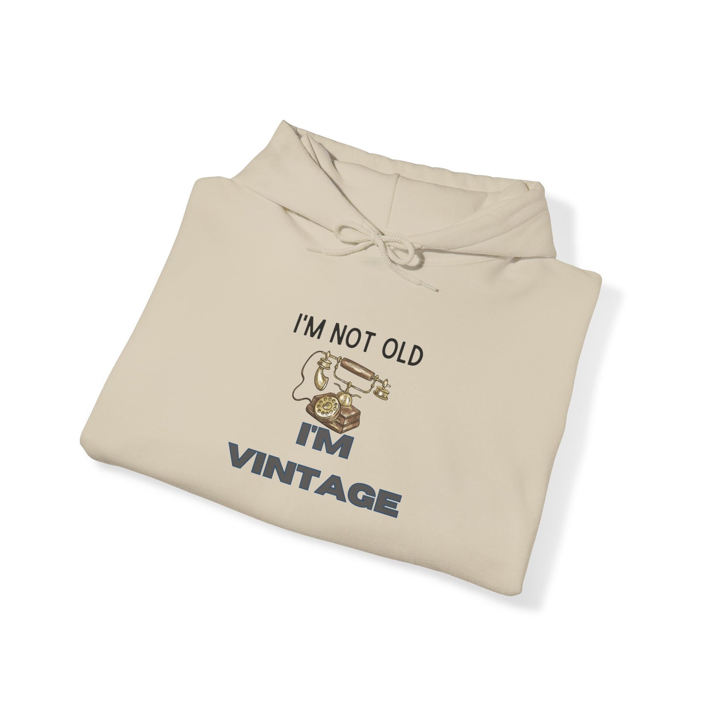 Unisex "Vintage" Hooded Sweatshirt