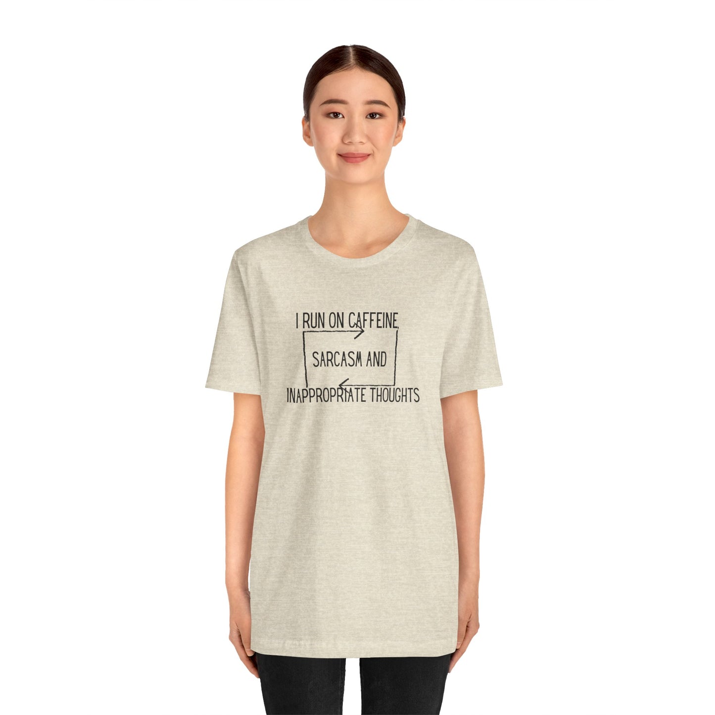 Funny "Sarcasm" Short Sleeve Tee