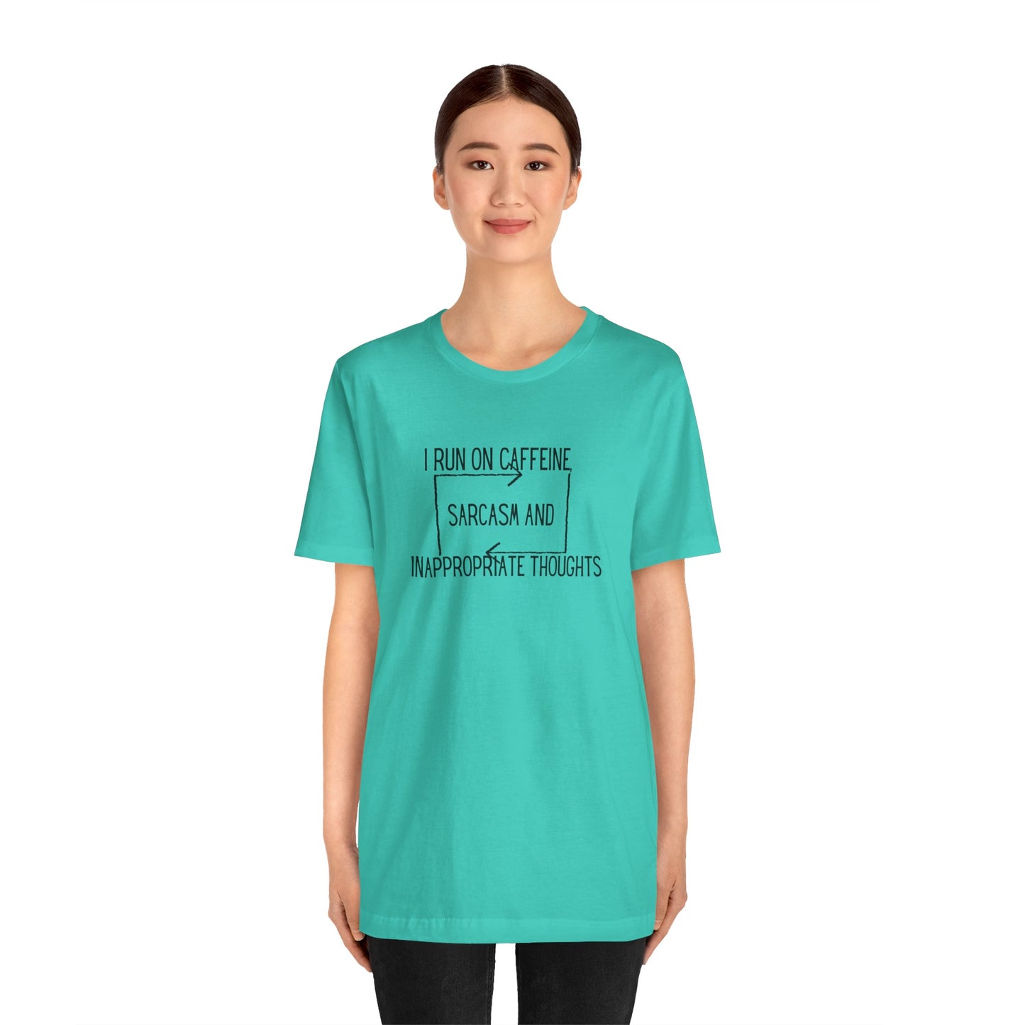Funny "Sarcasm" Short Sleeve Tee
