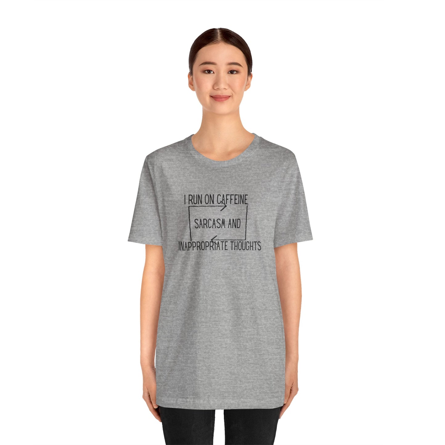 Funny "Sarcasm" Short Sleeve Tee