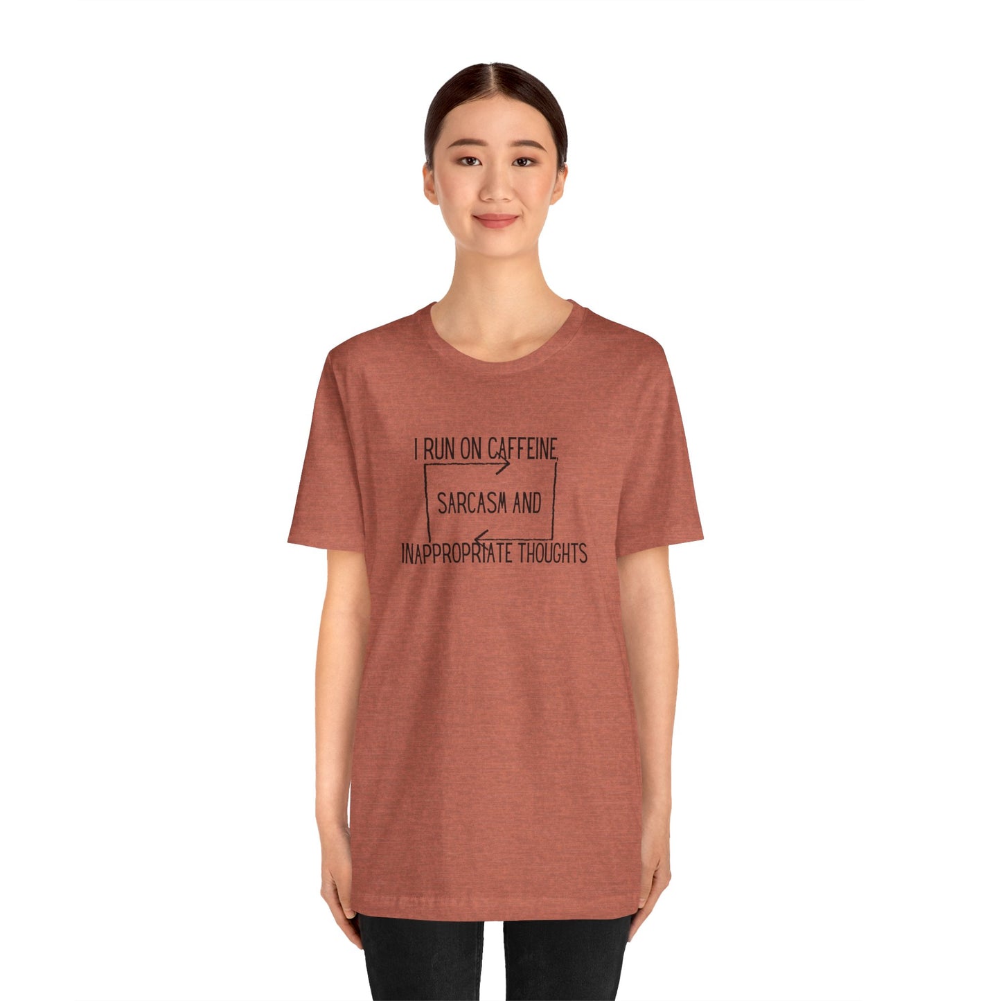 Funny "Sarcasm" Short Sleeve Tee