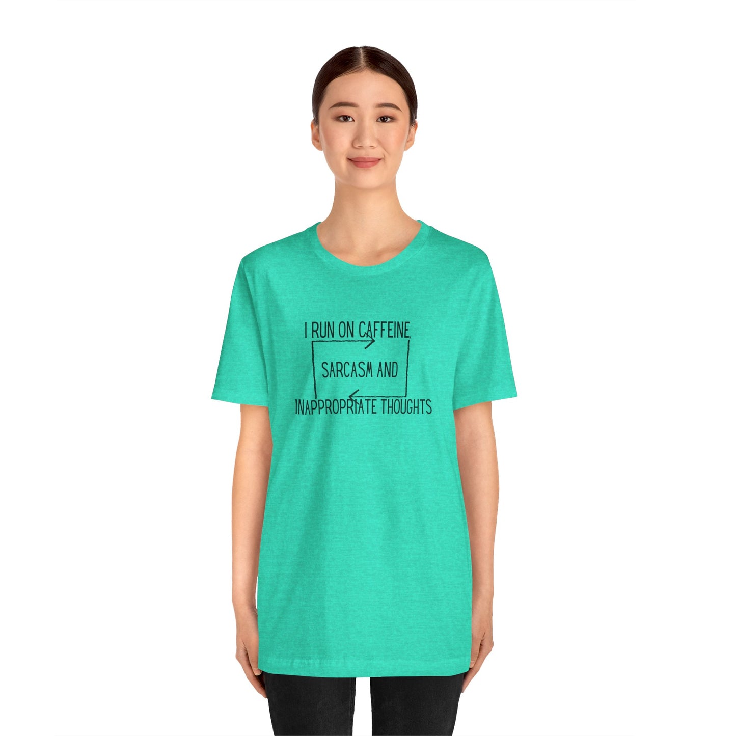 Funny "Sarcasm" Short Sleeve Tee