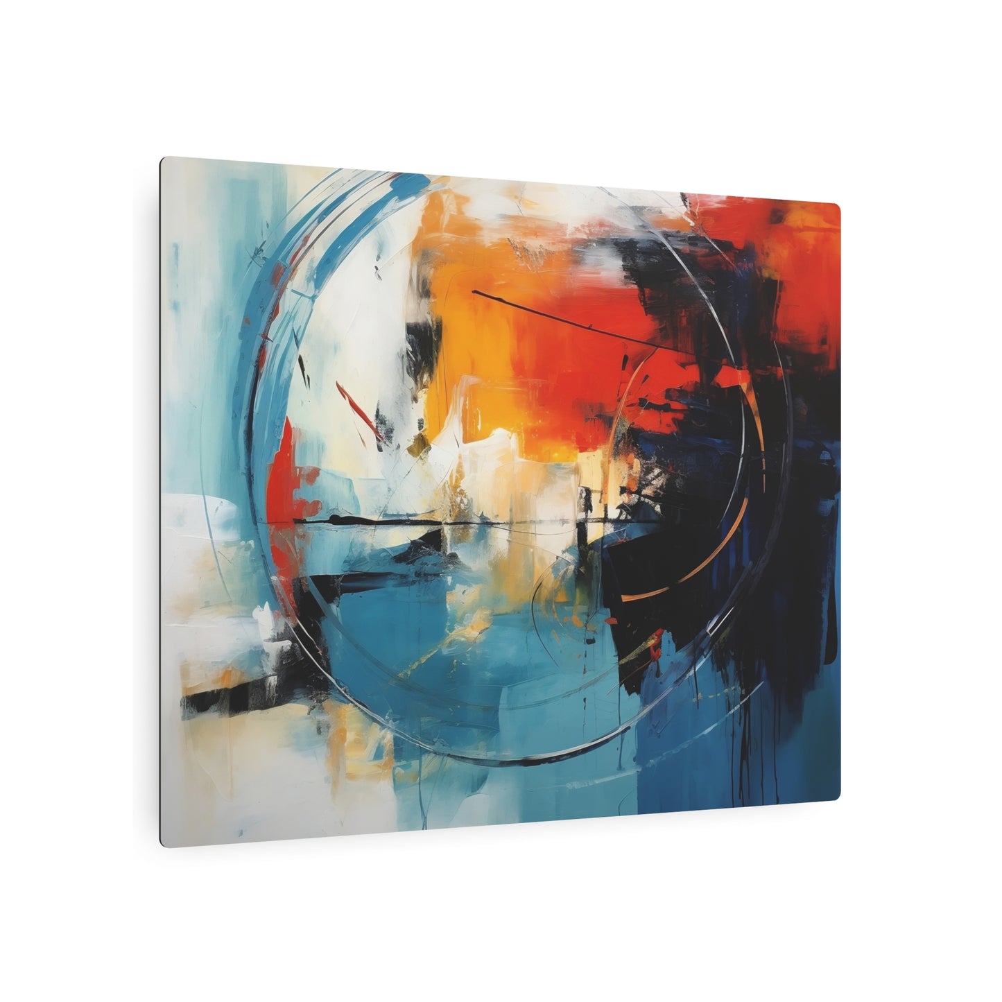 Abstract Metal Wall Art