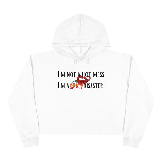 Spicy Disaster Crop Hoodie