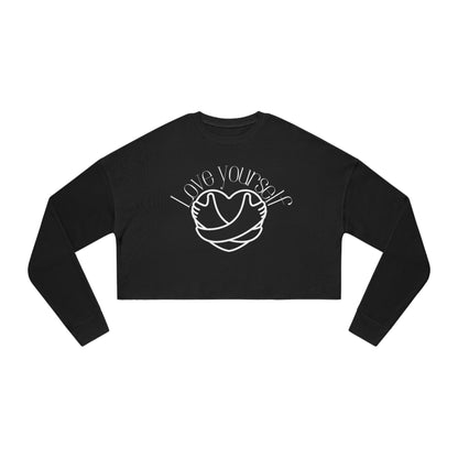 Love Yourself Cropped Sweatshirt