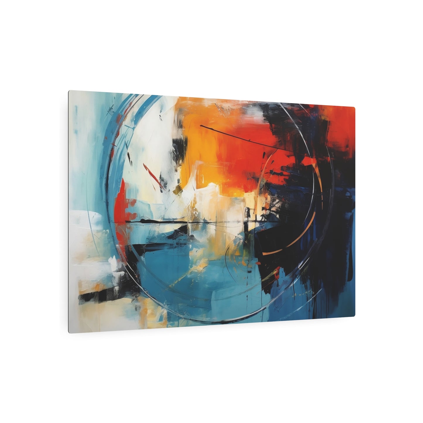 Abstract Metal Wall Art