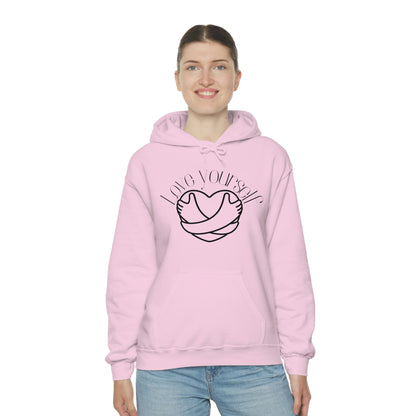 Love Yourself - Unisex Hooded Sweatshirt