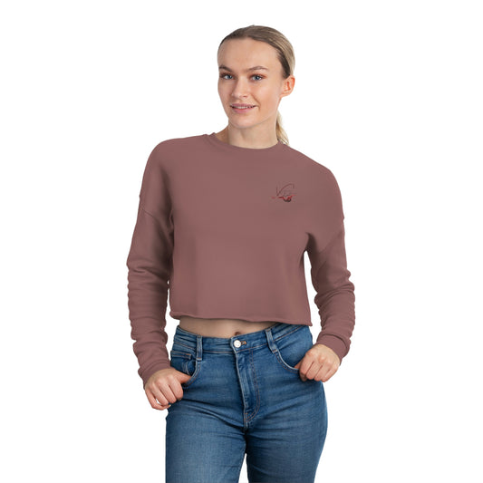 Vinor Design - Women's Cropped Sweatshirt