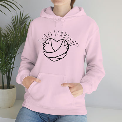 Love Yourself - Unisex Hooded Sweatshirt