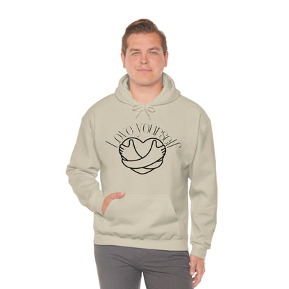 Love Yourself - Unisex Hooded Sweatshirt