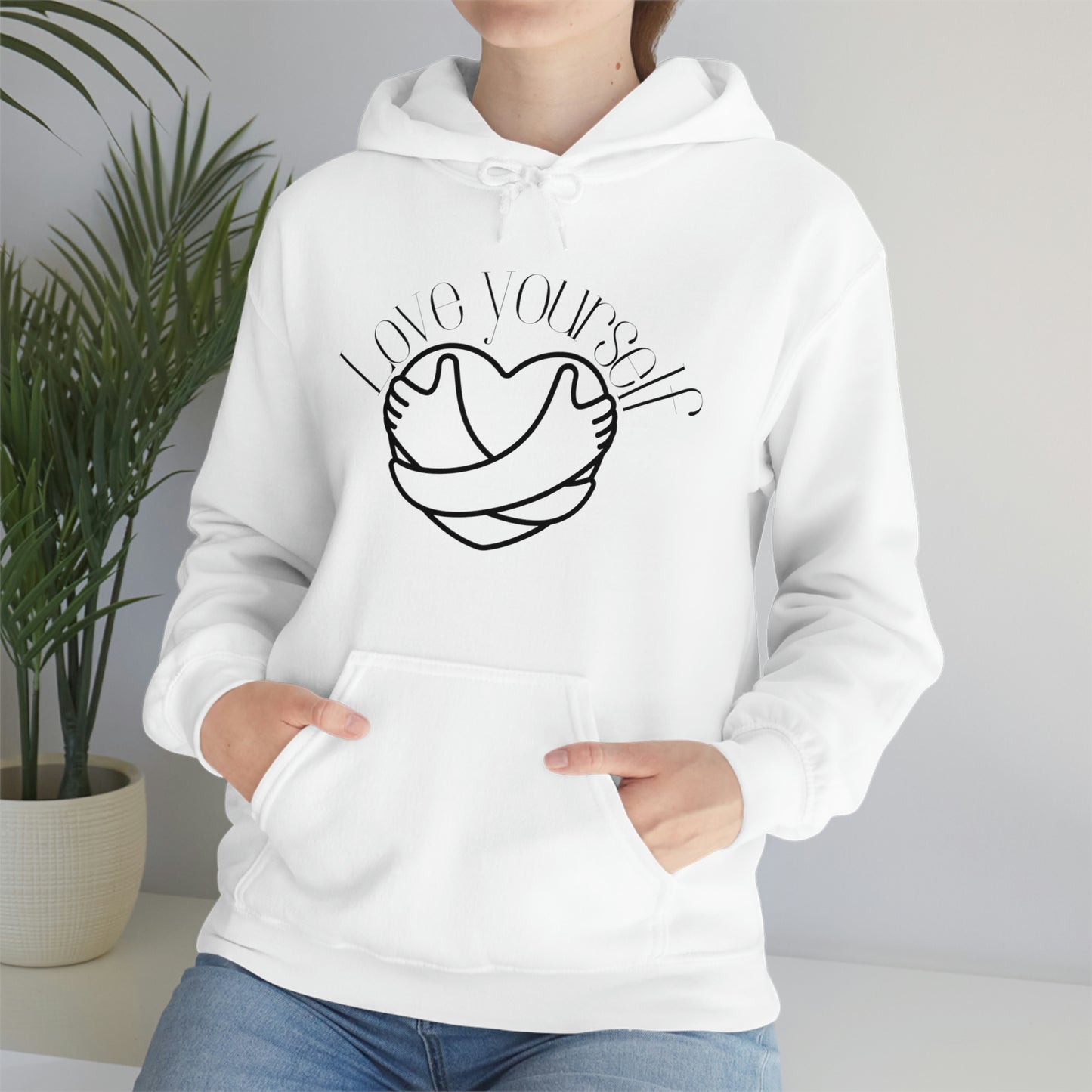 Love Yourself - Unisex Hooded Sweatshirt